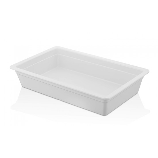 Гастронорм посуда 1/1-100мм меламин бела 530x325мм